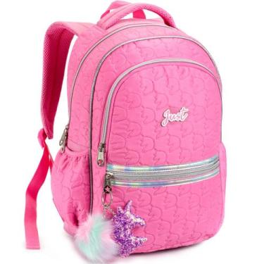 Imagem de Mochila de Costas Juvenil Feminina Just Estampa Fashion Material Refor
