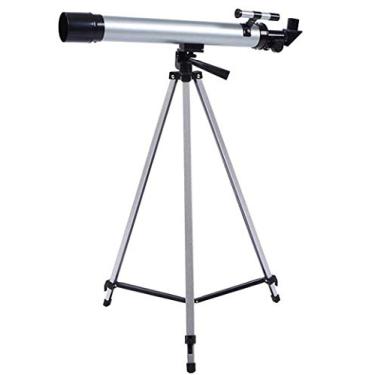 Imagem de pcagfaajmh Telescópio astronômico primário estudantil de refração monocular de alta definição, telescópio lunar, cratera, céu e terra, uso duplo