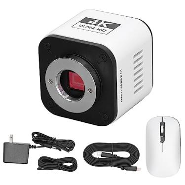 Imagem de Cryfokt Câmera de Microscópio USB IMX334 4K de 1/1,8 pol. 3840 X 2160 a, 1080P Com HD, Fotografia, Gravação de Vídeo, Medição para Microscópio Biológico, Estéreo e Metalográfico