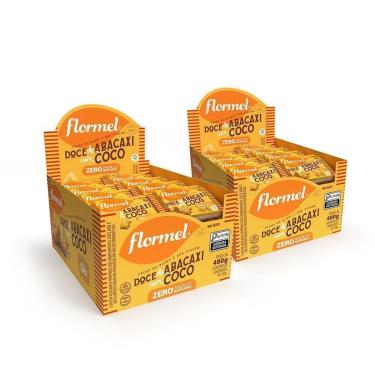 Imagem de Kit Abacaxi c/ Coco Flormel Zero Açúcar 2 Caixas c/ 24 Unidades-Unissex