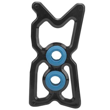 Imagem de Tacos de bilhar resto snooker vara rack portátil suporte de tacos de piscina acessório para bilhar snooker plástico preto 120x60x14mm 1 pacote