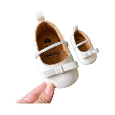 Imagem de Sapatos De Couro Multicoloridos Para Bebês, Meninos E Meninas, Sola De