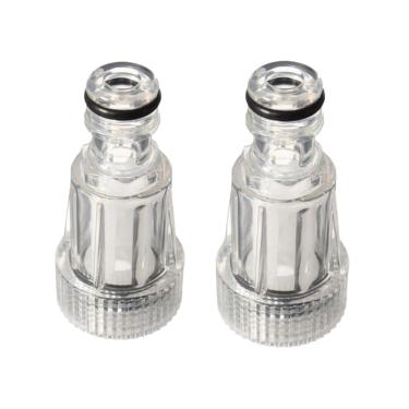 Imagem de 2 peças de conectores de filtro de entrada de água para lavadora de pressão 175 PSI acessórios de lavagem de carros de veículos ferramenta de limpeza de jardim