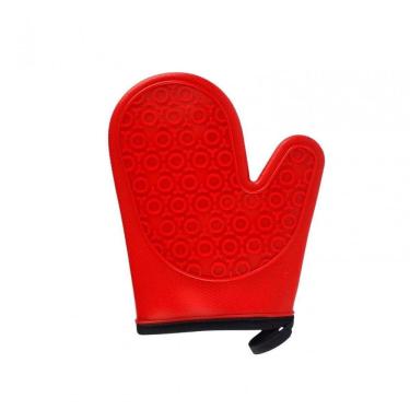 Imagem de Luva Térmica De Silicone Forrada Cozinha Churrasqueira Forno