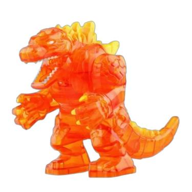 Imagem de Boneco Blocos De Montar Godzilla Red Lótus Grande