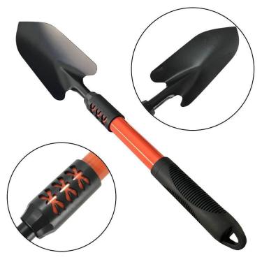 Imagem de Pa Para Jardim De Metal Cabo Plastico 46,5Cm