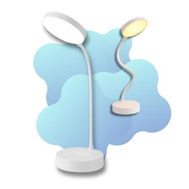 Imagem de Luminária de Mesa LED Recarregável com Controle por Toque, 3 Níveis de Iluminação Dimerizável, Portátil e Design Premium para Estudo, Leitura e Escritório – Qualidade Premium LNSTORE