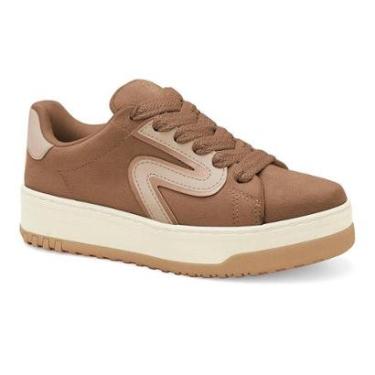 Imagem de Tênis Ramarim Esportivo Casual Marrom Feminino-Feminino
