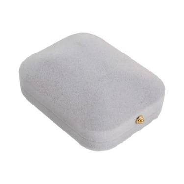 Imagem de Organizador De Joias Em Veludo, Caixa Para Colares, Container De Armaz