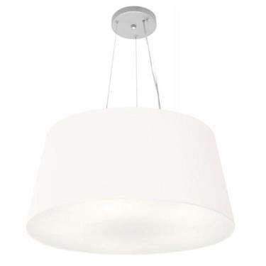 Imagem de Pendente Cone Branco MJ-4063 Para Mesa de Jantar e Estar - Vivare