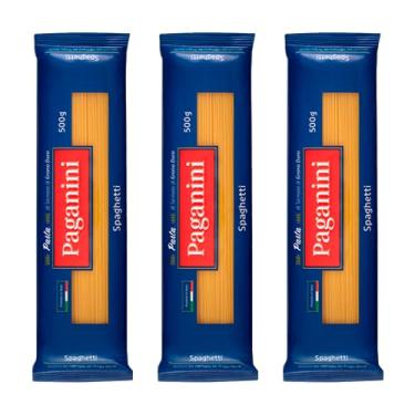 Imagem de Kit 3X: Macarrão Spaghetti Paganini 500g