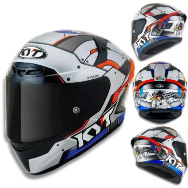 Imagem de Capacete KYT TT Course Space Monkey Azul