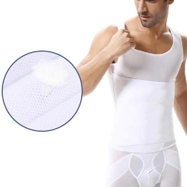 Imagem de Camisa Regata Cinta Modeladora Redutora Masculina Postura Redutora Abd