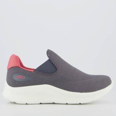 Imagem de Tênis Olympikus Flutua 2 Feminino Cinza e Branco, 36