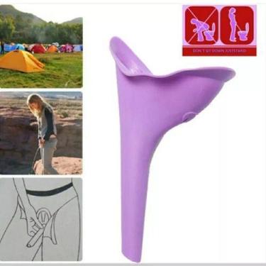 Imagem de 5 Urinol Feminino Funil P/ Mulher Fazer Xixi Em Pé Portátil - Não Info