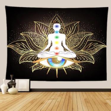Imagem de Microtecido estético para sala de parede de tapeçaria e ioga 150x130cm