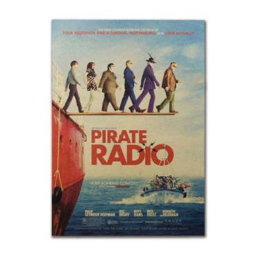 Imagem de Pôster Pirate Radios Anime Art 51,5x36cm Papel 40g - yiweisai