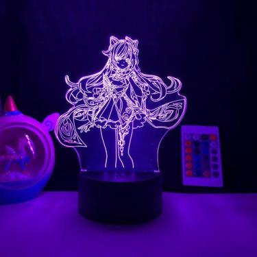 Imagem de Luz noturna LED 3D Plants vs Zombies Keqings que muda de cor - Yiweisa