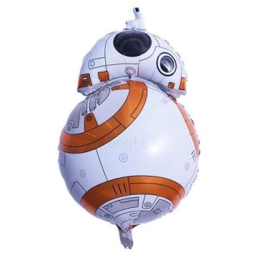 Imagem de Balões de suprimentos para festas BB8 Anime Mylar e balões de látex - 