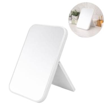 Imagem de Espelho Retangular de Mesa para Banheiro e Maquiagem - Moment