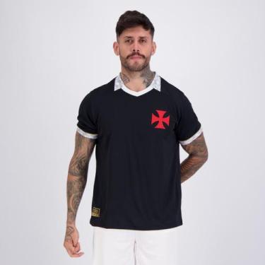 Imagem de Camisa Vasco Eterno Preta - Braziline, M