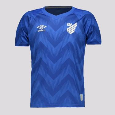 Imagem de Camisa Umbro Athletico Paranaense Goleiro 2024 Juvenil Azul-Unissex