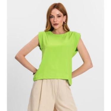 Imagem de Regata Feminina Lisa Endless Verde-Feminino