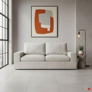 Imagem de Sofá a Vácuo 2 Lugares 200cm Litus Magic - Arte Cúbica Estofados