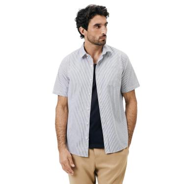 Imagem de Camisa Hering Slim Manga Curta Masculina-Masculino
