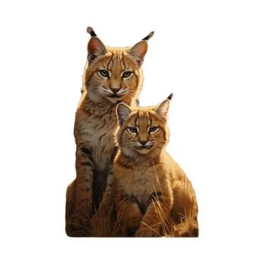 Imagem de Pintura Em Tela Sem Moldura Com Tema De Animal Lince Para Decoração De