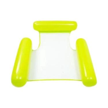 Imagem de Cadeira Inflável Listrada Para Piscina, Brinquedo Flutuante De Verão P