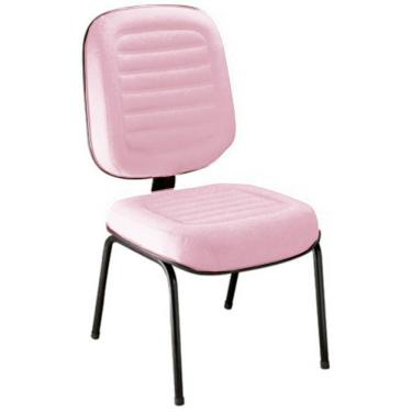 Imagem de Cadeira Para Escritório Diretor Gomada Linha Blenda Rosa
