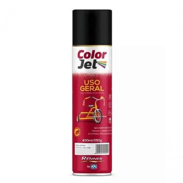 Imagem de Tinta Spray Color Jet Preto 400ml Renner