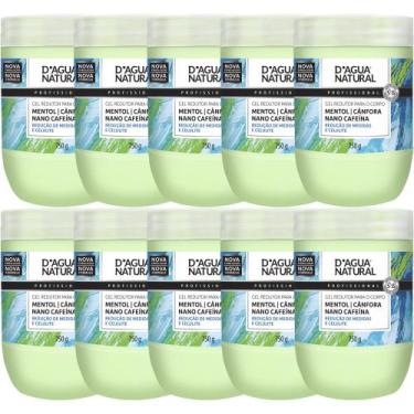 Imagem de 10UN Gel Corporal Crioterapia Cafeina 750g D'agua natural - D'Água Nat