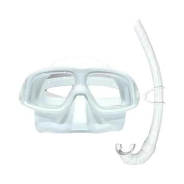 Imagem de Máscara De Mergulho Antiembaçante De Alta Definição Com Espelho De Sup