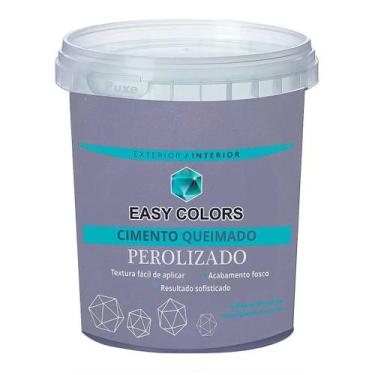 Imagem de Cimento Queimado Easy Colors Perolizado 1,5kg -, Violeta Glos