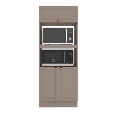 Imagem de Paneleiro Torre Quente 3 Portas Unna Poliman - Gris