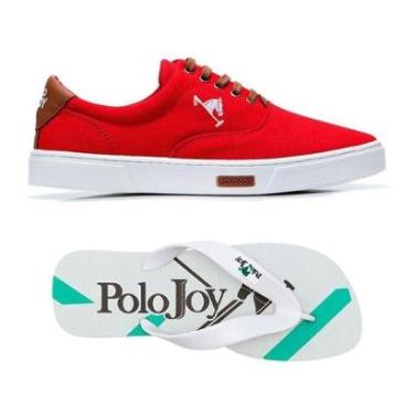 Imagem de Kit 1 Tênis Casual E 1 Chinelo Polo Joy-Masculino