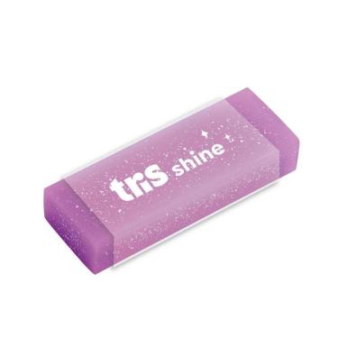 Imagem de Borracha Tris Shine Cores com Textura Super Macia em ECO PVC Não Tóxico 1 Unidade Roxo