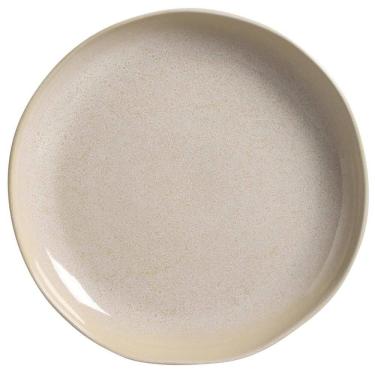 Imagem de Travessas Redonda Grande Orgânico Stoneware Latte Ø36cm