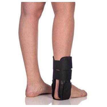 Imagem de Tornozeleira Ortopédica Aircast Softcast c Tala Lateral GLC