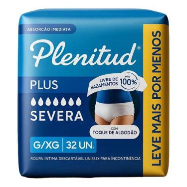 Imagem de Fralda Geriátrica Plenitud Protect Plus P/m E G/xg 32un - Congratulati