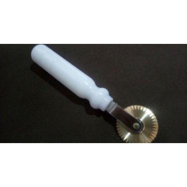 Imagem de Cortador de massa de pastel profissional - FPA Utensílios, Amarelo, 12