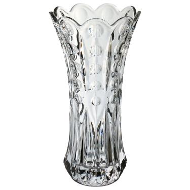 Imagem de VASO DECORATIVO ENFEITE PLANTA FLOREIRO VIDRO 29x14x14cm TRANSPARENTE