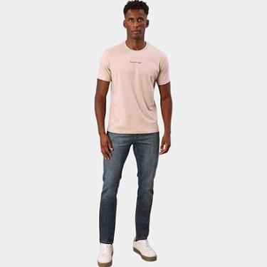 Imagem de Camiseta Calvin Klein Casual Masculina-Masculino