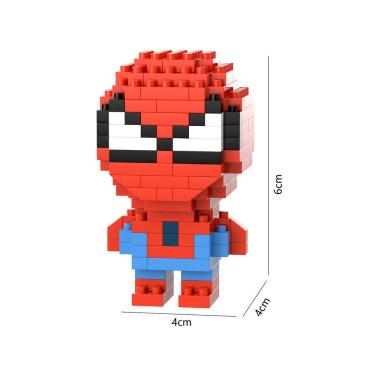 Imagem de Brinquedo Blocos de Montar Infantil F3029 Educativo com Animais em Plástico ABS Ecológi...