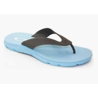 Imagem de Chinelo Masculino Oakley Banks 615-light Blue 42-Masculino