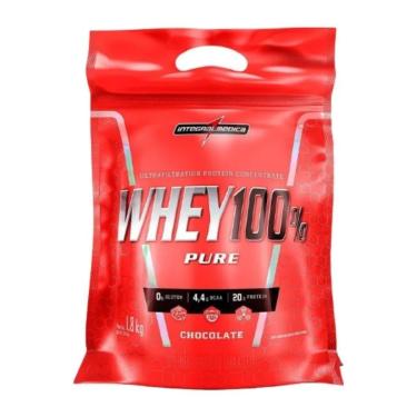Imagem de Whey Protein 100 Pure 1800g Integralmedica Chocolate-Unissex