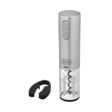 Imagem de Abridor de vinho a bateria Gourmand Gris W10-BR 10W bivolt - Black&Dec