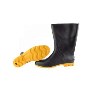 Imagem de Bota pvc p.forte c/forro sola amarela 40 grendene